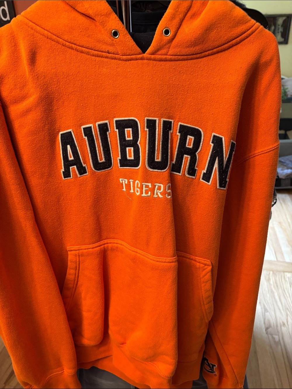Auburn Tigers Orange Pullover Hoodie - Classic Collegiate Style